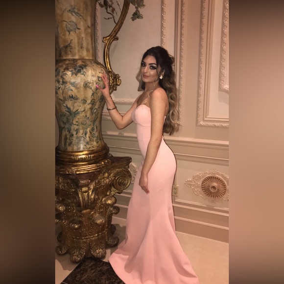 Very nice causal mermaid baby pink dress - Picture 2 of 2